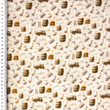 [S2231L-3683] [S2231L] Double Gauze Crinkled Digital Printed Little Farm Animals (Design C)