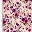 [S2235L-3684] [S2235L] Double Gauze Crinkled Digital Printed Flower Sea (Design D)