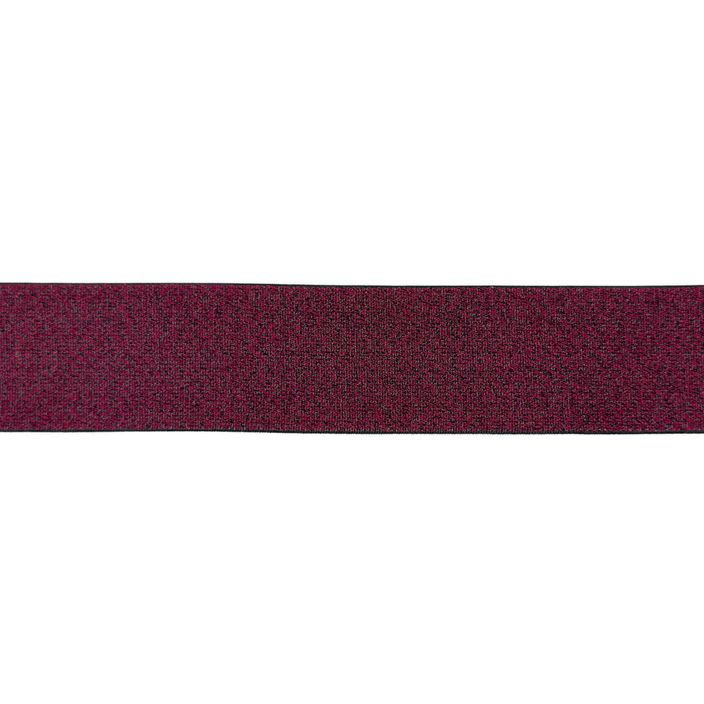 [720R] Elastic Colour Line Glitter Uni 25 mm