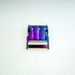 [722R-1093] [722R] Metal Side Release Buckle Laser 40 mm