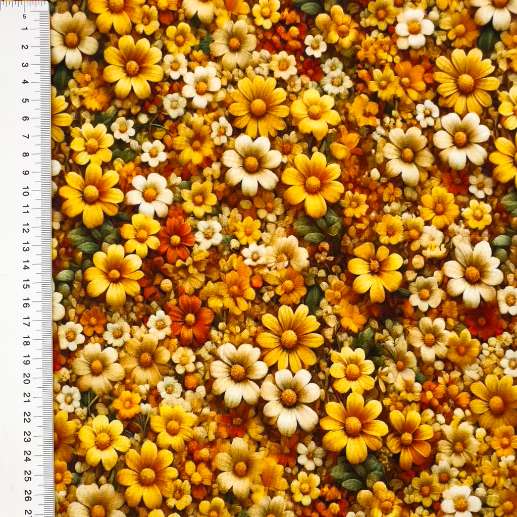 [S2203R] Jersey Digital Printed Little Flowers