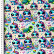 [S2277L-3684] [S2277L] French Terry Digital Printed Pretty Unicorns (Design D)
