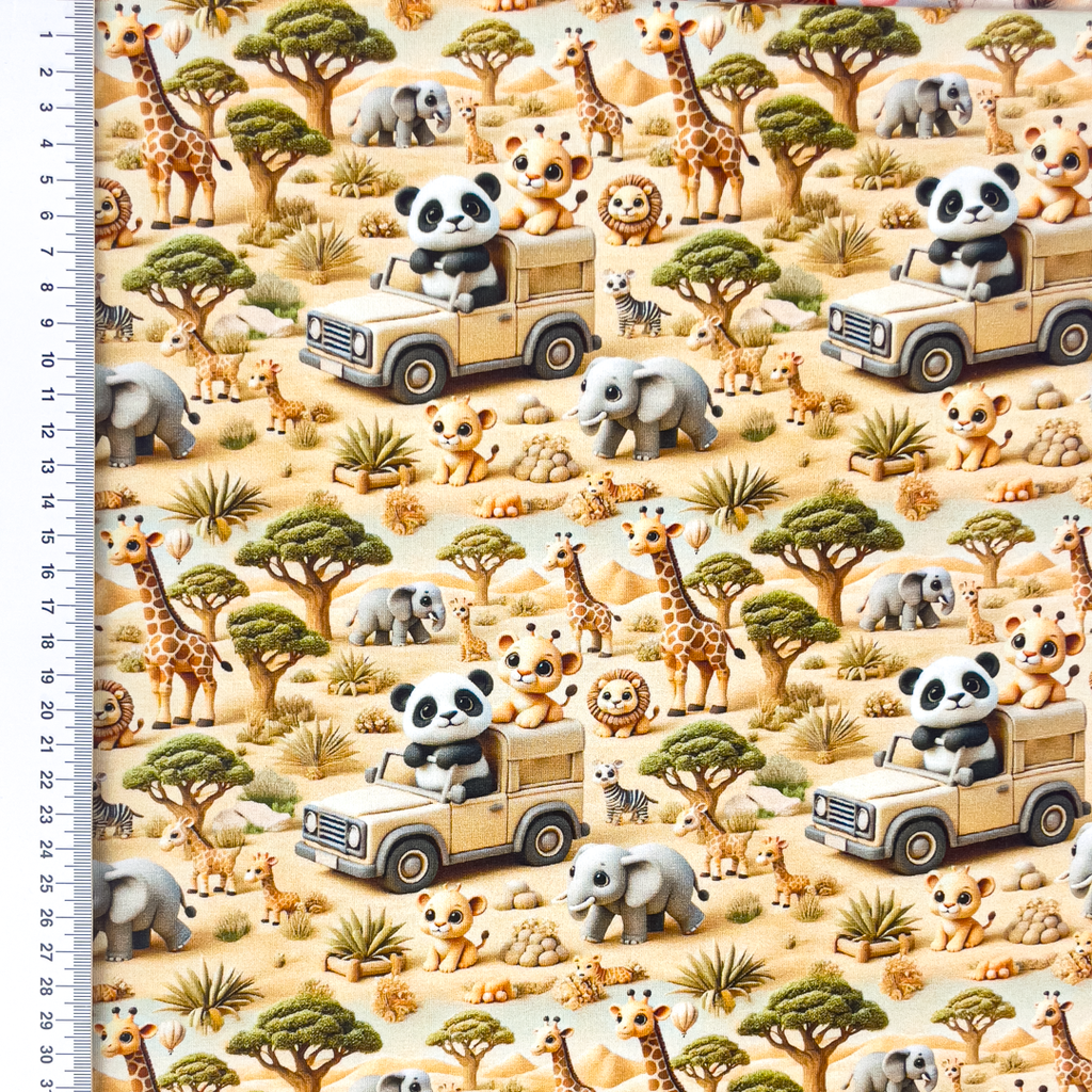 [S2286L] Jersey Digital Printed Safari On Tour