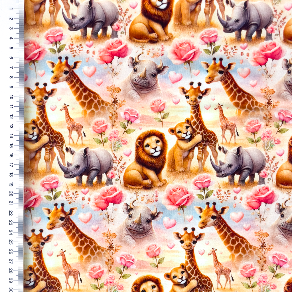 [S2286L] Jersey Digital Printed Safari On Tour