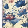 [S2300L-3686] [S2300L] Viscose Linen Digital Printed Briar (Design F)