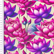 [S2304L-3684] [S2304L] Viscose Linen Digital Printed Marigold (Design D)