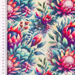 [S2309L-3684] [S2309L] Viscose Linen Digital Printed Azalea (Design D)