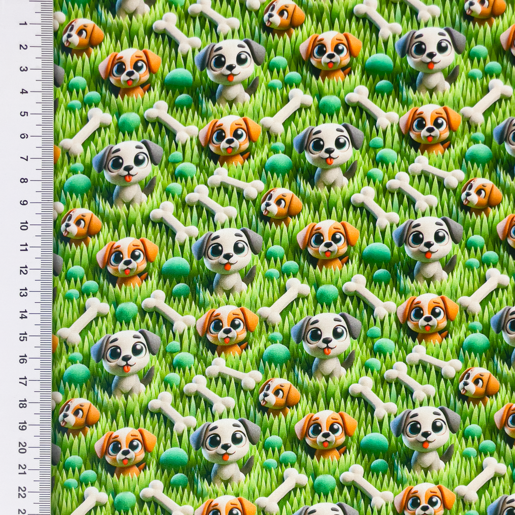 [S2318L] Poplin Digital Printed Animal Mix