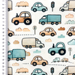 [S2331L-3683] [S2331L] Jersey Digital Printed Truck's And Car's (Design C)