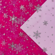 [S2189R-1049] [S2189R] Frozen Crystals Tulle (Fucsia)