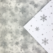[S2189R-1128] [S2189R] Frozen Crystals Tulle (White)