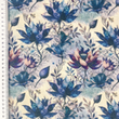 [S2232R-3684] [S2232R] Double Gauze Crinkled Digital Printed Dreamy Flowers (Design D)