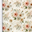 [S2234R-3681] [S2234R] Double Gauze Crinkled Digital Printed Stylish Flowers (Design A)