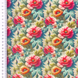 [S2303R-3683] [S2303R] Viscose Linen Digital Printed Calix (Design C)