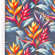 [S2304R-3682] [S2304R] Viscose Linen Digital Printed Marigold (Design B)