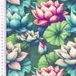 [S2304R-3685] [S2304R] Viscose Linen Digital Printed Marigold (Design E)