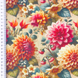 [S2305R-3681] [S2305R] Viscose Linen Digital Printed Rosalie (Design A)