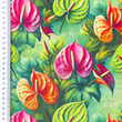 [S2305R-3685] [S2305R] Viscose Linen Digital Printed Rosalie (Design E)