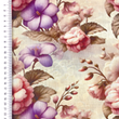 [S2306R-3683] [S2306R] Viscose Linen Digital Printed Casia (Design C)