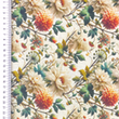[S2307R-3681] [S2307R] Viscose Linen Digital Printed Jasmine (Design A)