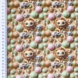 [S2311R-3683] [S2311R] Poplin Digital Printed Jungle Friends (Design C)