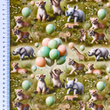 [S2311R-3684] [S2311R] Poplin Digital Printed Jungle Friends (Design D)