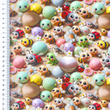 [S2312R-3683] [S2312R] Poplin Digital Printed Brooke (Design C)