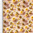 [S2319R-3681] [S2319R] Poplin Digital Printed Busy Bee's (Design A)