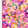 [S2360L-3684] [S2360L] Rayon Digital Printed Oil Painted Flowers (Design D)