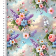 [S2373L-3682] [S2373L] Viscose Lycra Heavy Digital Printed Summer Skye (Design B)