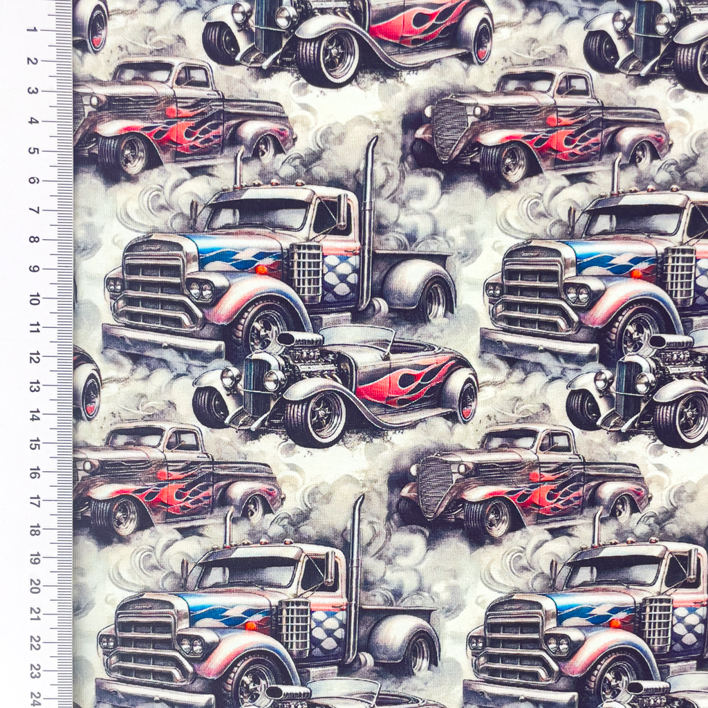 [S2280R] Jersey Digital Printed Tough Vehicles