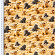 [S2285R-3681] [S2285R] Jersey Digital Printed Fluffy Animals (Design A)