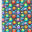 [S2296R-3683] [S2296R] Jersey Digital Printed Rainbow Galaxy (Design C)