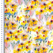 [S2349R-3682] [S2349R] Rayon Digital Printed Daisy's (Design B)