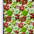 [S2363R-3682] [S2363R] Rayon Digital Printed Knitted Flowers (Design B)