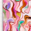 [S2351R-3684] [S2351R] Rayon Digital Printed Wavy (Design D)