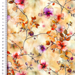 [S2357R-3687] [S2357R] Rayon Digital Printed Bright Flowers (Design G)