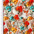 [S2356R-3681] [S2356R] Rayon Digital Printed Flowy Flowers (Design A)