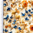 [S2356R-3686] [S2356R] Rayon Digital Printed Flowy Flowers (Design F)