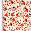 [S2267R-3683] [S2267R] Jersey Digital Printed Lovebug's (Design C)