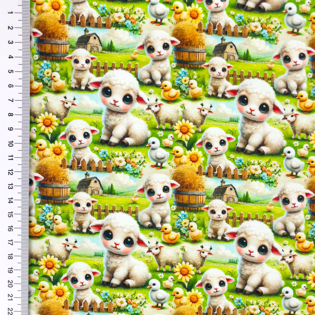 [S2268R] Jersey Digital Printed Sheepie's
