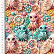 [S2272R-3681] [S2272R] Jersey Digital Printed Peacock's (Design A)