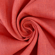 [S2321R-1031] [S2321R] Viscose Linen Uni (Corail Foncé)