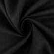 [S2321R-1132] [S2321R] Viscose Linen Uni (Negro)