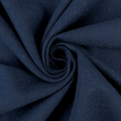 [S2321R-1194] [S2321R] Viscose Linen Uni (Námořnická Modrá)