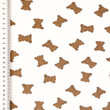 [S2339R-1103] [S2339R] Jersey Printed Mini Bears (Vlněná Bílá)