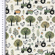 [S2326R-3681] [S2326R] Jersey Digital Printed Tractor Fun (Design A)
