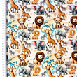 [S2328R-3684] [S2328R] Jersey Digital Printed Safari Life (Design D)