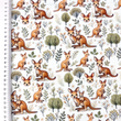 [S2329R-3682] [S2329R] Jersey Digital Printed Daisy's With Animals (Design B)