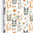 [S2330R-3683] [S2330R] Jersey Digital Printed Sweet Daisy (Design C)
